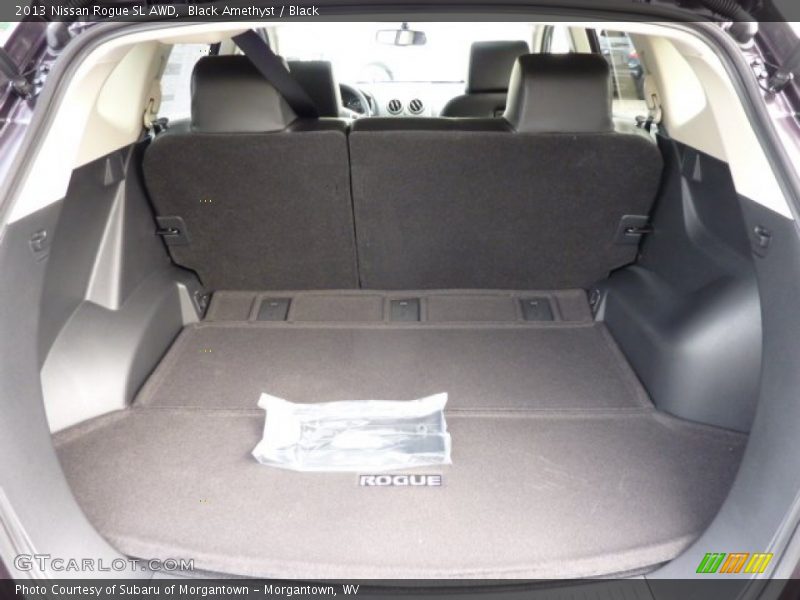  2013 Rogue SL AWD Trunk