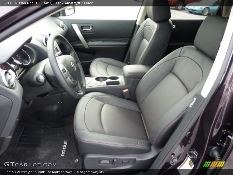  2013 Rogue SL AWD Black Interior