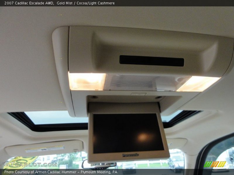 Gold Mist / Cocoa/Light Cashmere 2007 Cadillac Escalade AWD