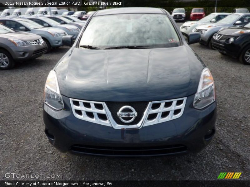 Graphite Blue / Black 2013 Nissan Rogue S Special Edition AWD