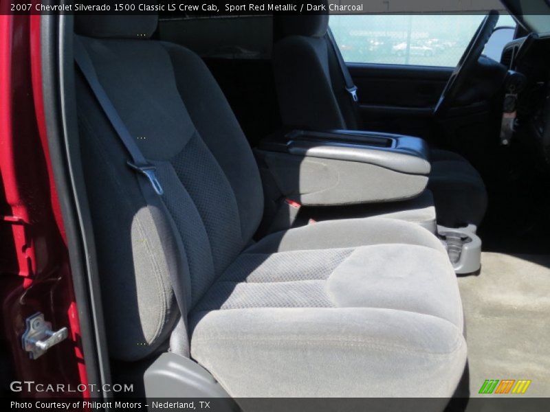 Sport Red Metallic / Dark Charcoal 2007 Chevrolet Silverado 1500 Classic LS Crew Cab