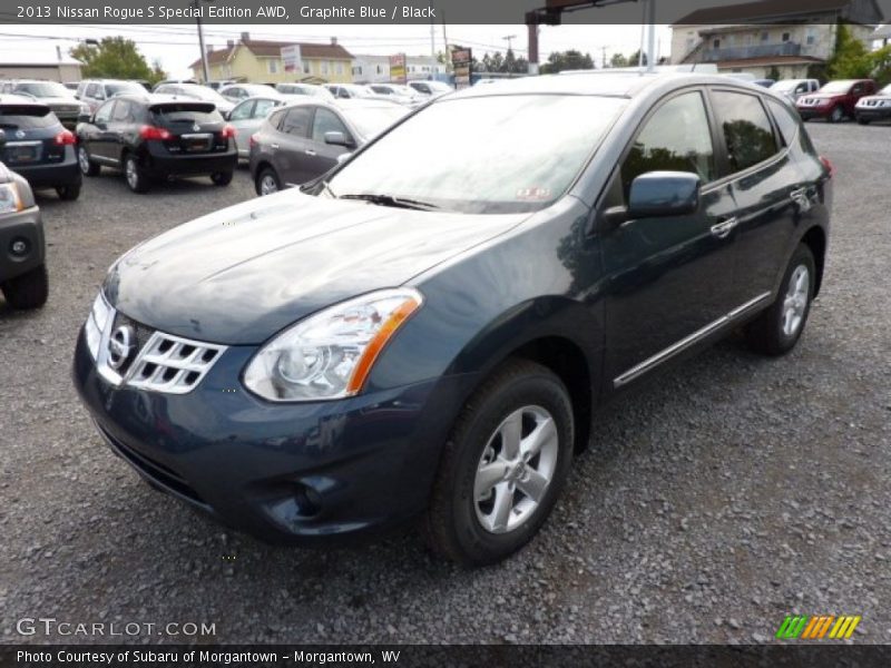 Graphite Blue / Black 2013 Nissan Rogue S Special Edition AWD