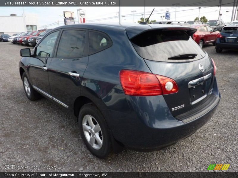 Graphite Blue / Black 2013 Nissan Rogue S Special Edition AWD