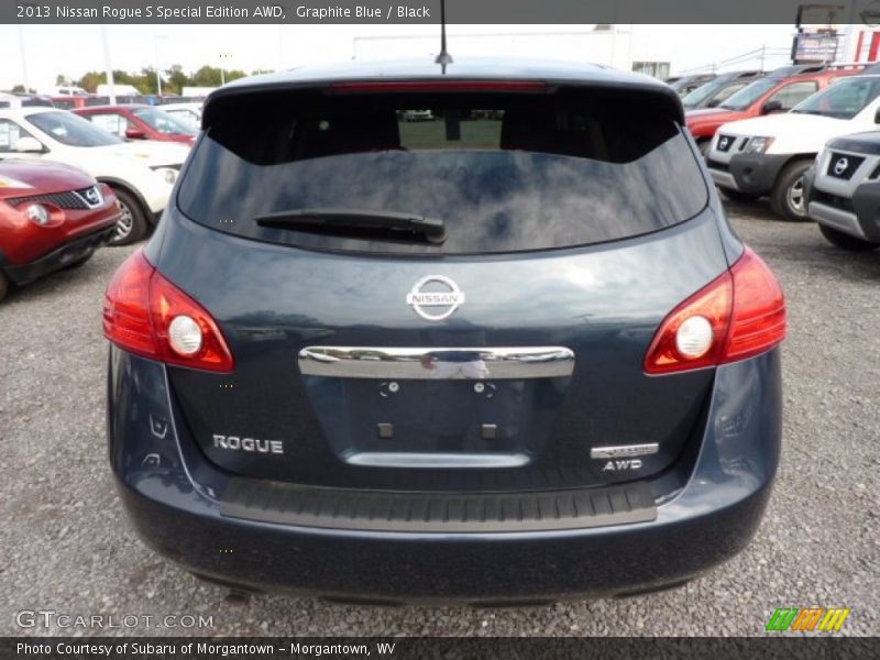 Graphite Blue / Black 2013 Nissan Rogue S Special Edition AWD