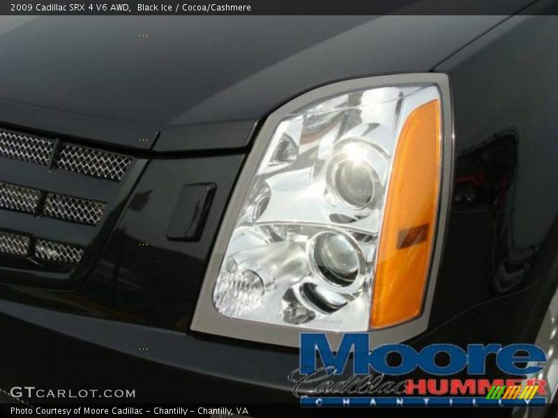 Black Ice / Cocoa/Cashmere 2009 Cadillac SRX 4 V6 AWD