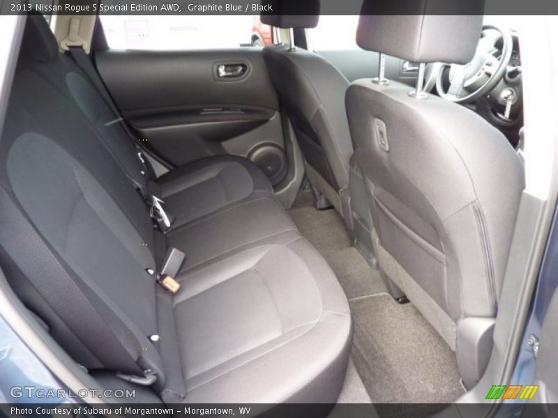 Rear Seat of 2013 Rogue S Special Edition AWD