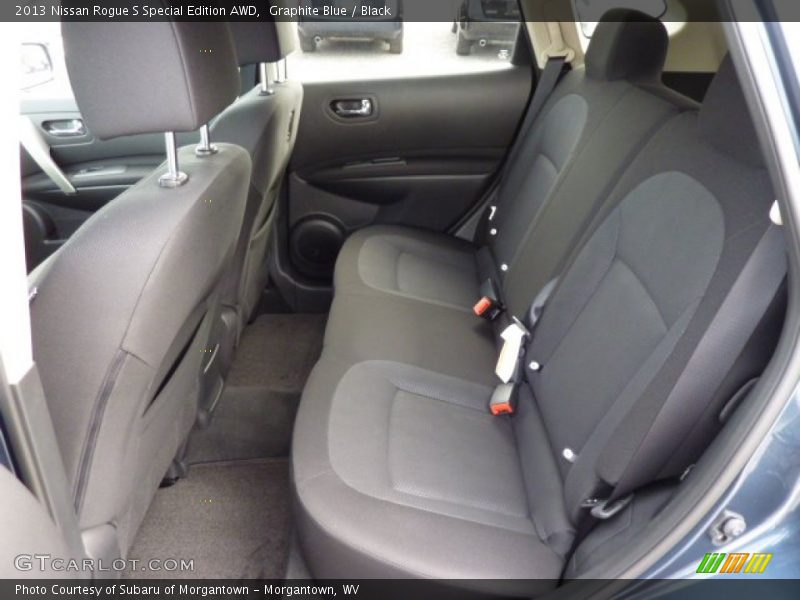 Rear Seat of 2013 Rogue S Special Edition AWD