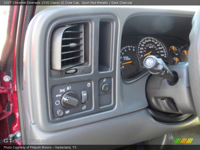 Sport Red Metallic / Dark Charcoal 2007 Chevrolet Silverado 1500 Classic LS Crew Cab