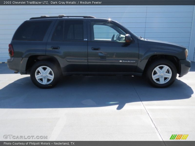 Dark Gray Metallic / Medium Pewter 2003 Chevrolet TrailBlazer LTZ