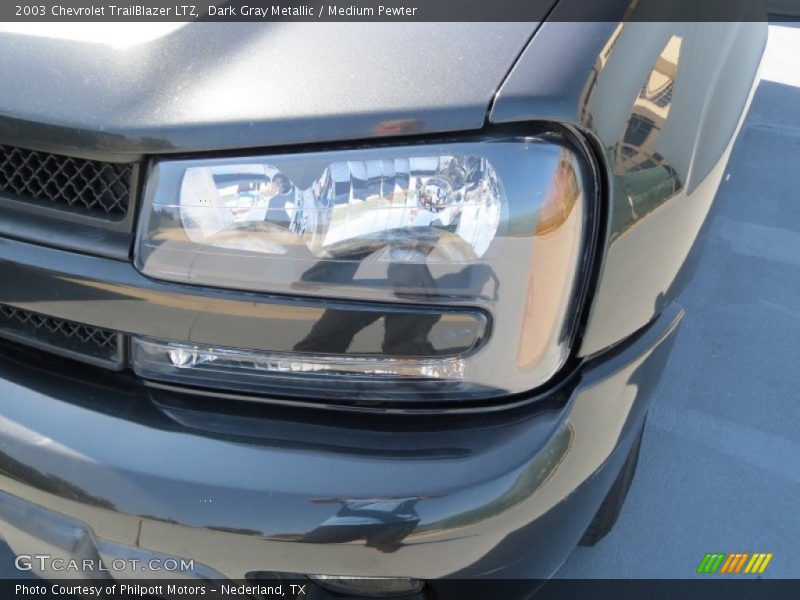Dark Gray Metallic / Medium Pewter 2003 Chevrolet TrailBlazer LTZ