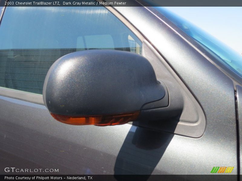 Dark Gray Metallic / Medium Pewter 2003 Chevrolet TrailBlazer LTZ