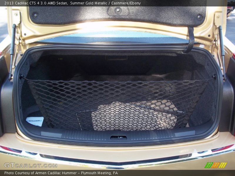  2013 CTS 4 3.0 AWD Sedan Trunk