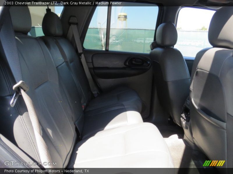 Dark Gray Metallic / Medium Pewter 2003 Chevrolet TrailBlazer LTZ