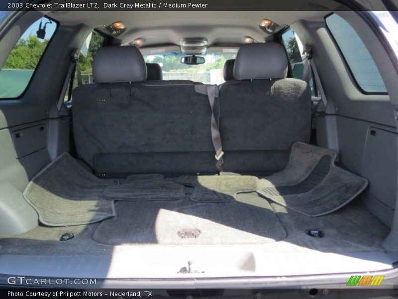 Dark Gray Metallic / Medium Pewter 2003 Chevrolet TrailBlazer LTZ