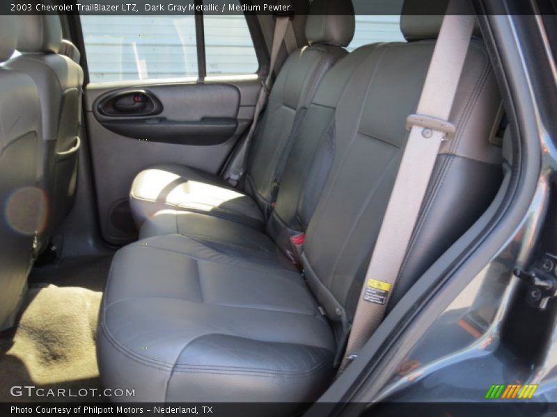Dark Gray Metallic / Medium Pewter 2003 Chevrolet TrailBlazer LTZ