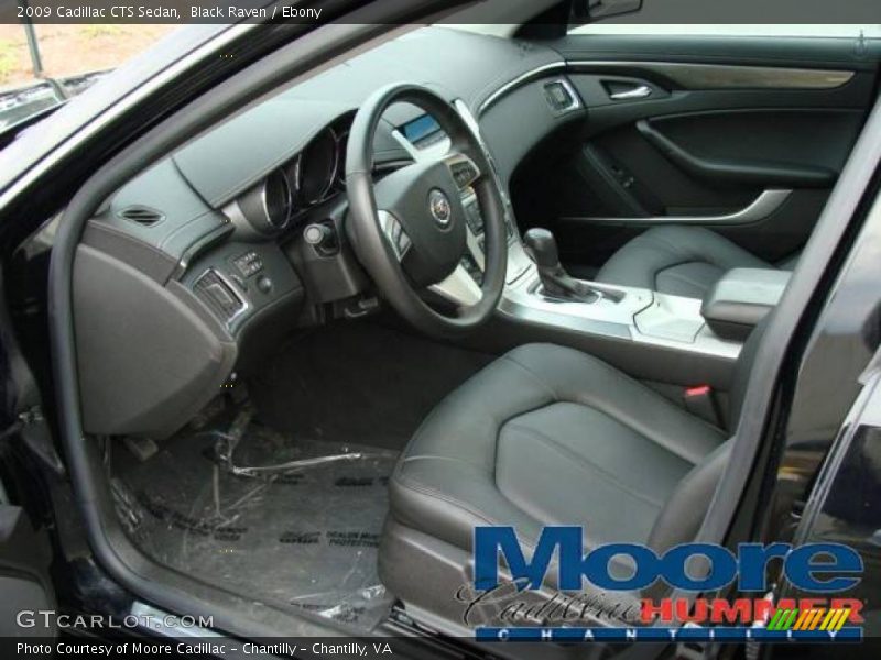 Black Raven / Ebony 2009 Cadillac CTS Sedan