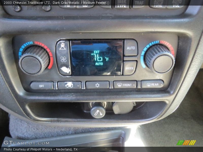 Dark Gray Metallic / Medium Pewter 2003 Chevrolet TrailBlazer LTZ
