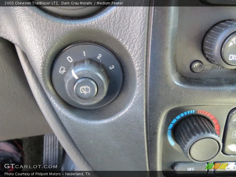 Dark Gray Metallic / Medium Pewter 2003 Chevrolet TrailBlazer LTZ