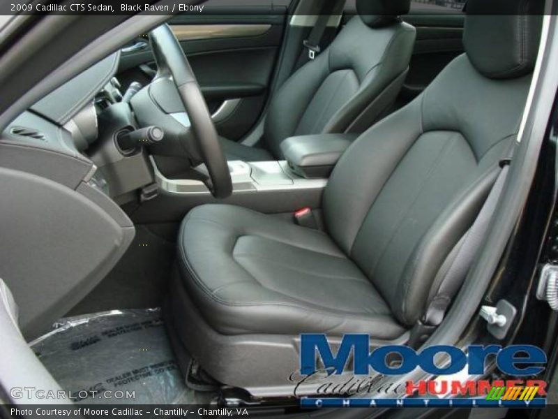 Black Raven / Ebony 2009 Cadillac CTS Sedan