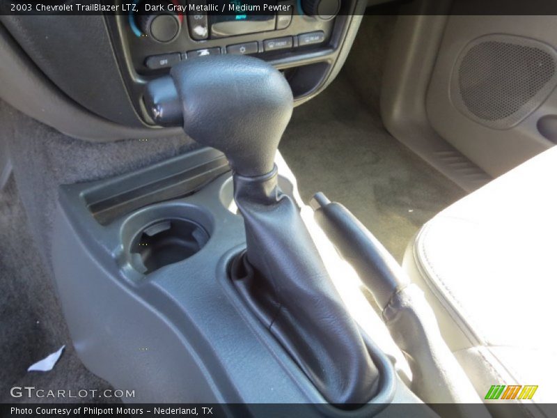 Dark Gray Metallic / Medium Pewter 2003 Chevrolet TrailBlazer LTZ