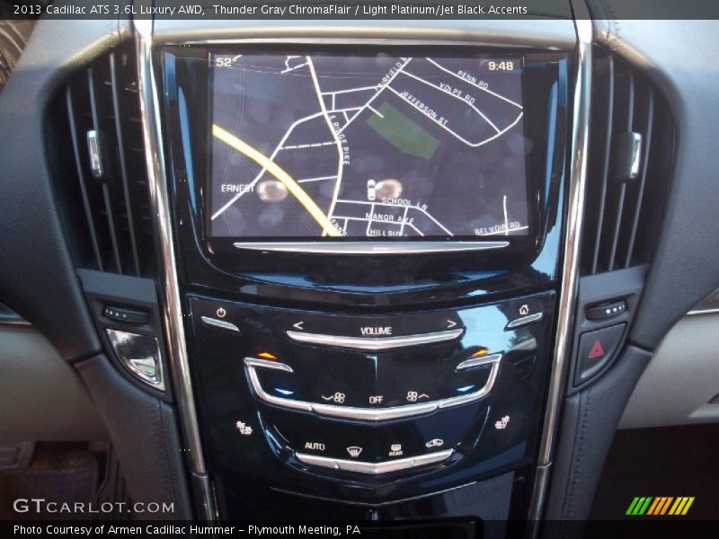 Navigation of 2013 ATS 3.6L Luxury AWD