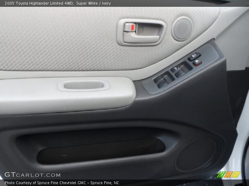Super White / Ivory 2005 Toyota Highlander Limited 4WD