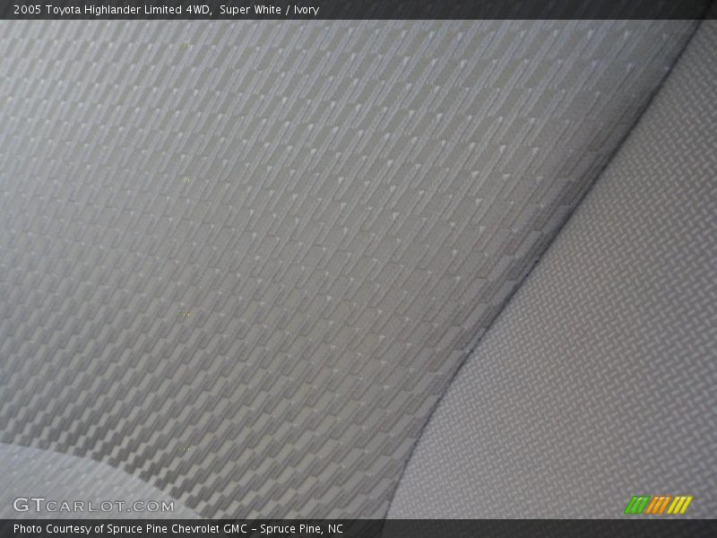Super White / Ivory 2005 Toyota Highlander Limited 4WD