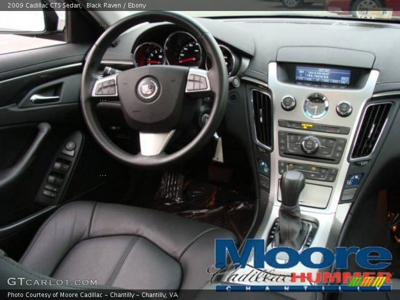 Black Raven / Ebony 2009 Cadillac CTS Sedan