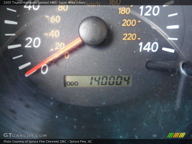 Super White / Ivory 2005 Toyota Highlander Limited 4WD