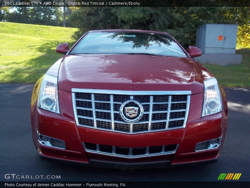 Crystal Red Tintcoat / Cashmere/Ebony 2013 Cadillac CTS 4 AWD Coupe