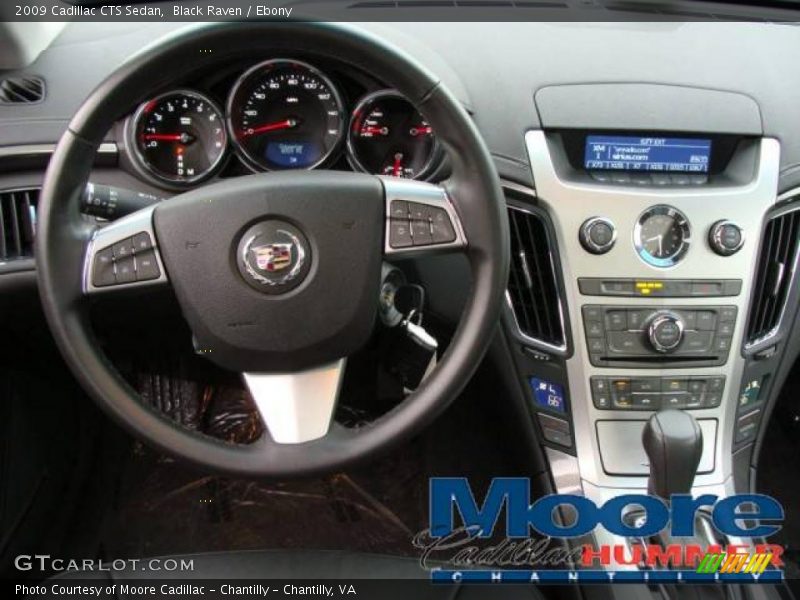 Black Raven / Ebony 2009 Cadillac CTS Sedan
