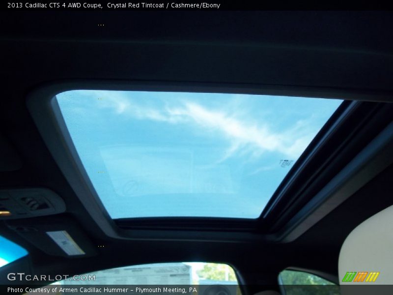 Crystal Red Tintcoat / Cashmere/Ebony 2013 Cadillac CTS 4 AWD Coupe