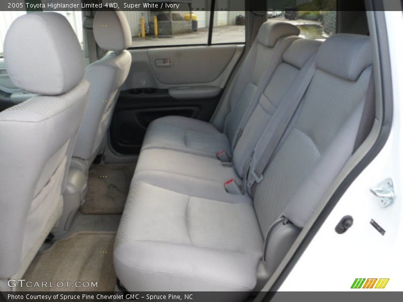 Super White / Ivory 2005 Toyota Highlander Limited 4WD