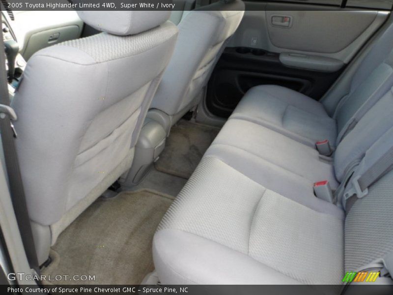 Super White / Ivory 2005 Toyota Highlander Limited 4WD