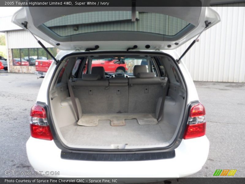 Super White / Ivory 2005 Toyota Highlander Limited 4WD