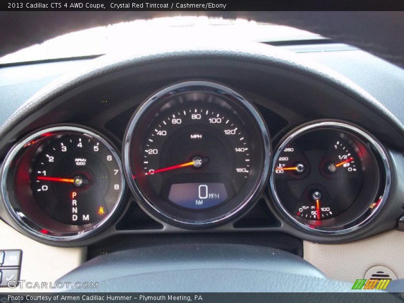 2013 CTS 4 AWD Coupe 4 AWD Coupe Gauges