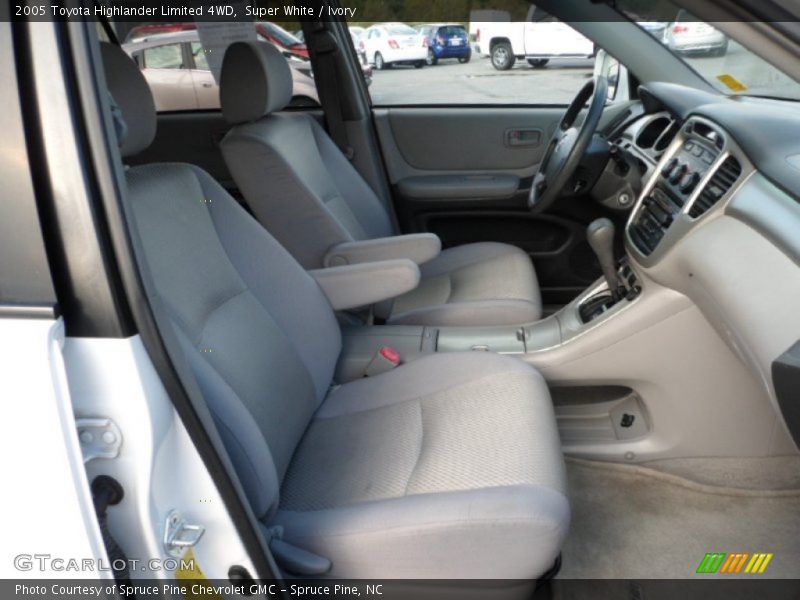 Super White / Ivory 2005 Toyota Highlander Limited 4WD