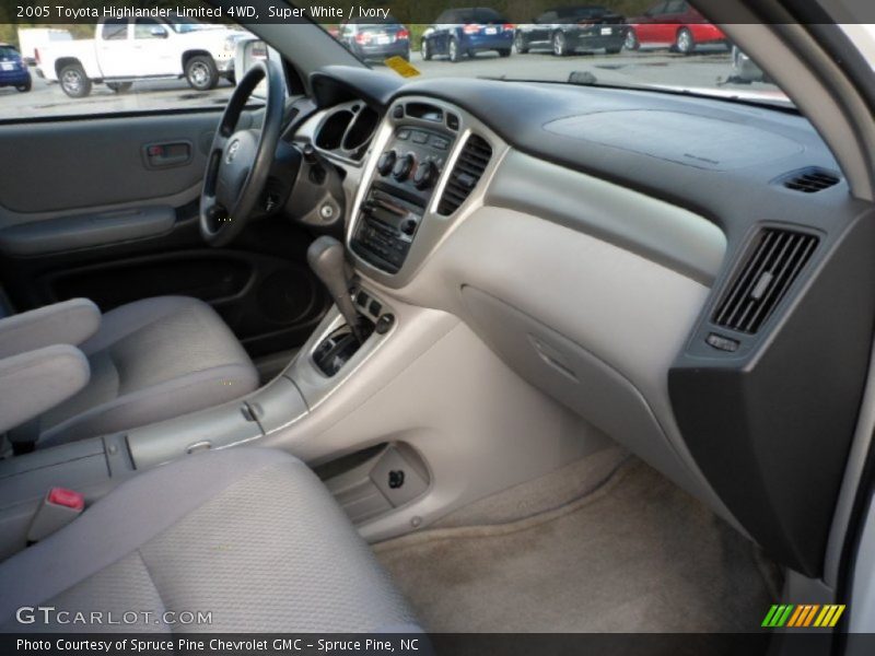 Super White / Ivory 2005 Toyota Highlander Limited 4WD