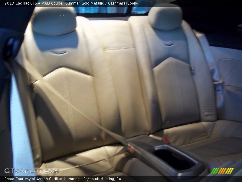 Summer Gold Metallic / Cashmere/Ebony 2013 Cadillac CTS 4 AWD Coupe