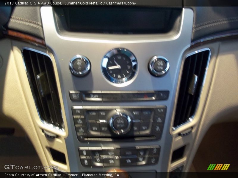 Summer Gold Metallic / Cashmere/Ebony 2013 Cadillac CTS 4 AWD Coupe