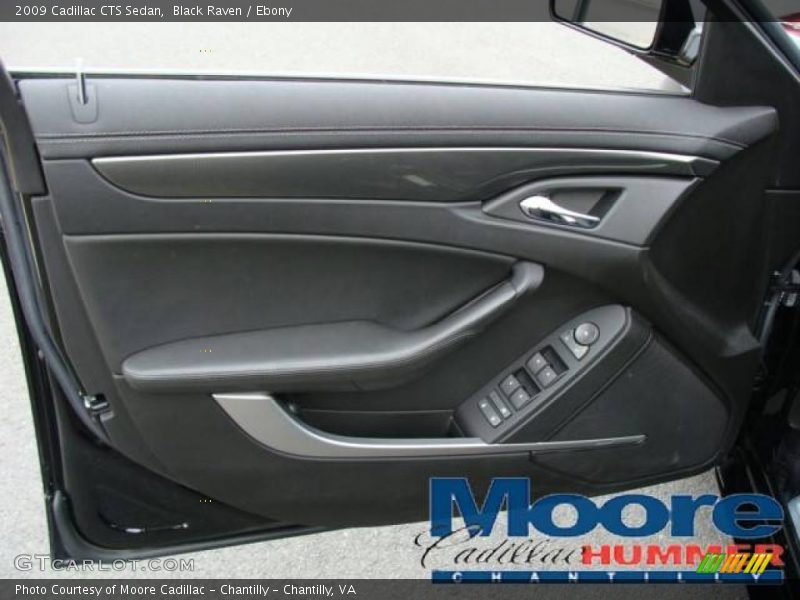 Black Raven / Ebony 2009 Cadillac CTS Sedan