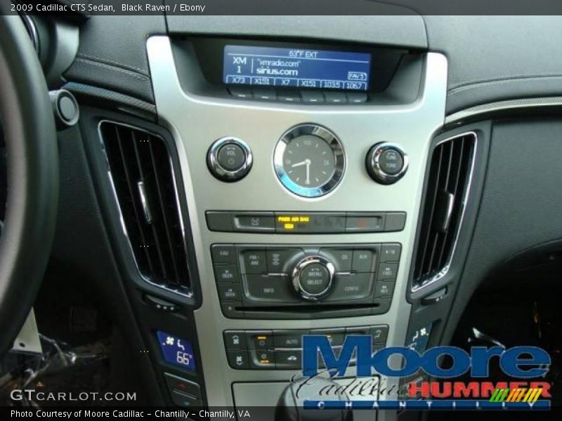 Black Raven / Ebony 2009 Cadillac CTS Sedan