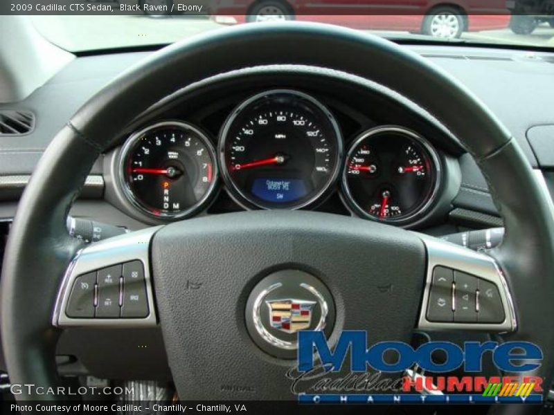 Black Raven / Ebony 2009 Cadillac CTS Sedan
