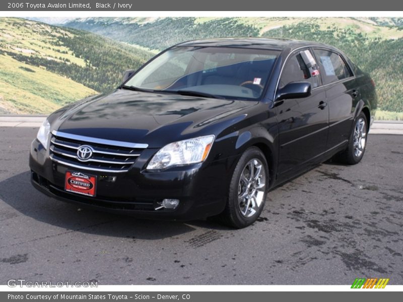 Black / Ivory 2006 Toyota Avalon Limited