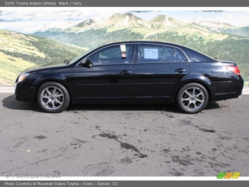 Black / Ivory 2006 Toyota Avalon Limited