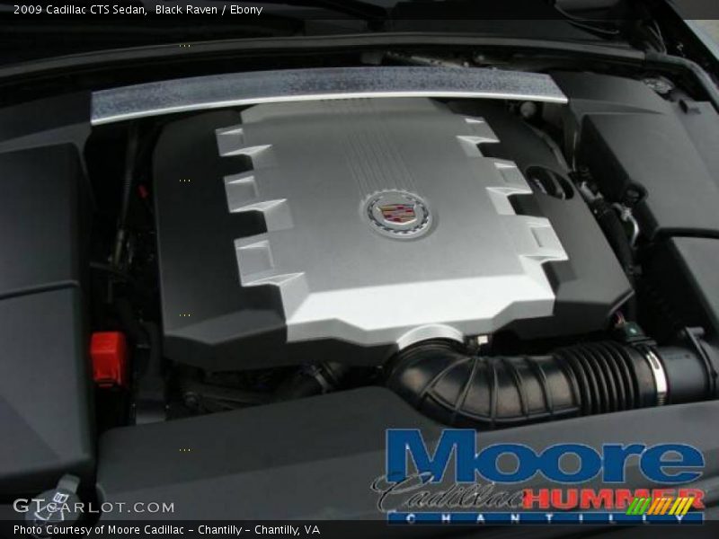 Black Raven / Ebony 2009 Cadillac CTS Sedan