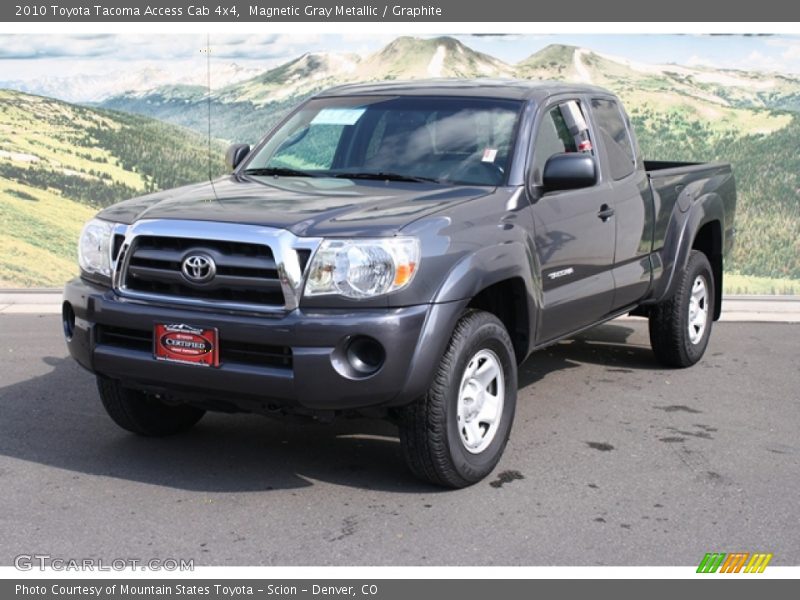 Magnetic Gray Metallic / Graphite 2010 Toyota Tacoma Access Cab 4x4