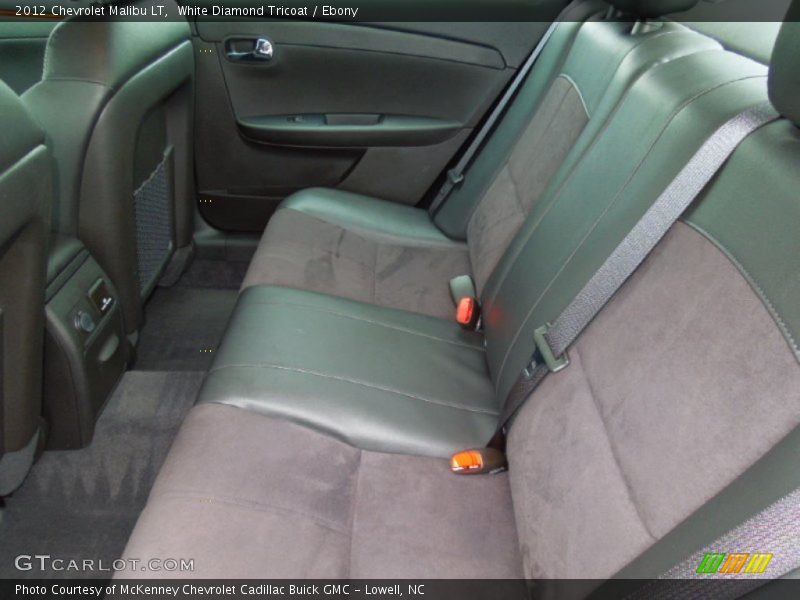 White Diamond Tricoat / Ebony 2012 Chevrolet Malibu LT