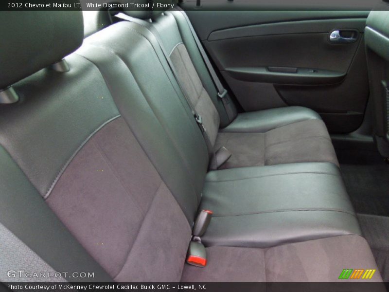 White Diamond Tricoat / Ebony 2012 Chevrolet Malibu LT