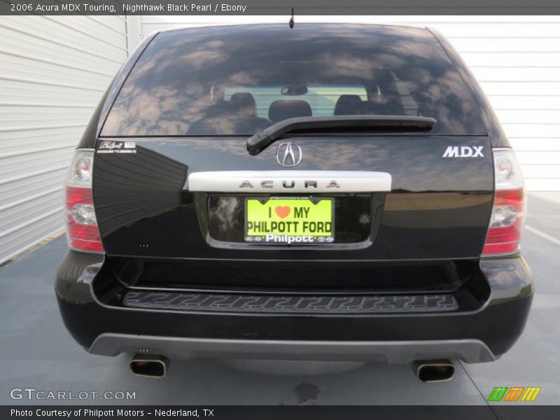 Nighthawk Black Pearl / Ebony 2006 Acura MDX Touring